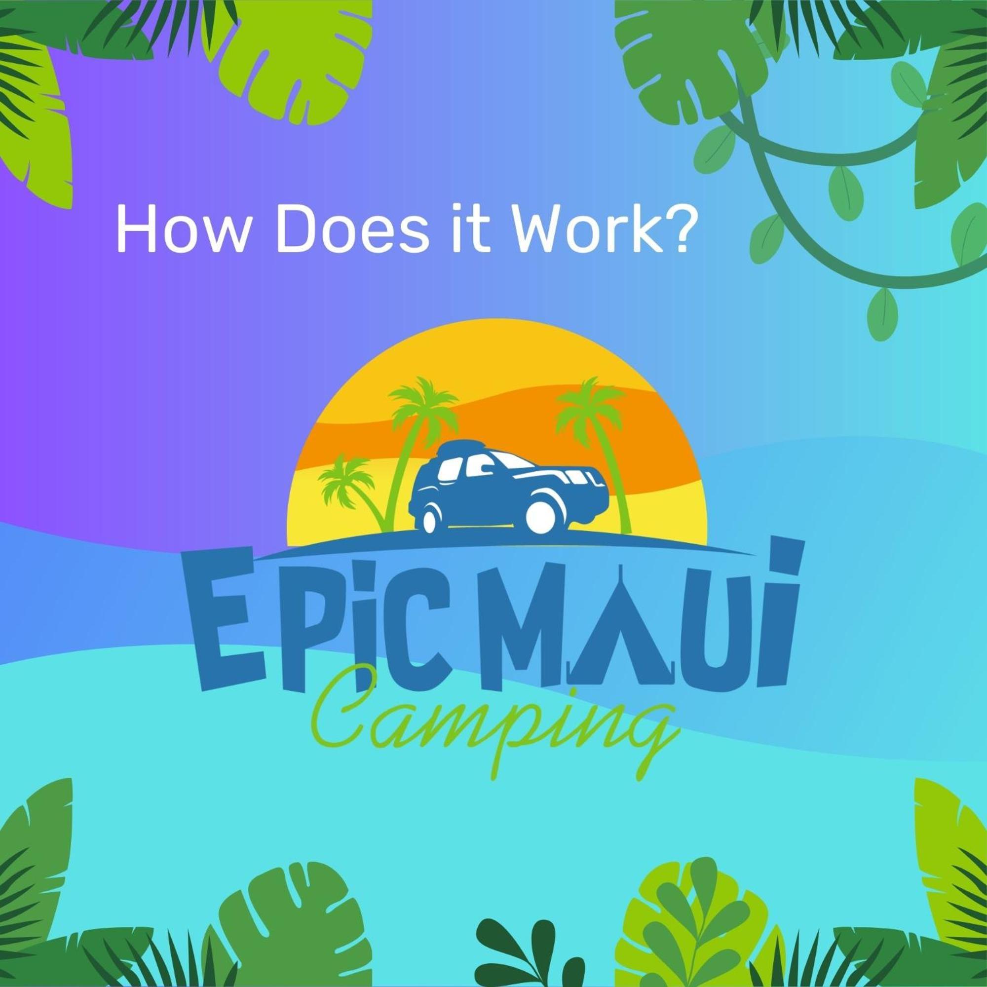 Epic Maui Car Camping カフルイ エクステリア 写真